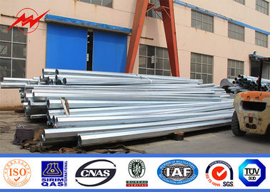 Polos de transmissão de aço galvanizado a quente com material Q345 Q460