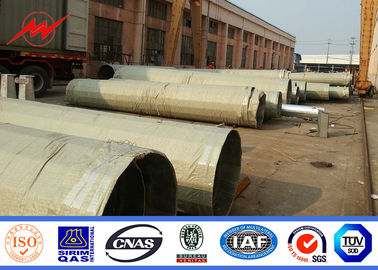 11kv - 550kv Polo tubular de aço com tratamento de superfície da galvanização