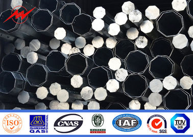 Q345 Q460 Pólo de aço galvanizado com 160 km/h Velocidade máxima do vento