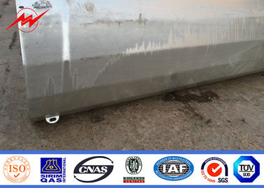 Q345 Q460 Pólo de aço galvanizado com 160 km/h Velocidade máxima do vento