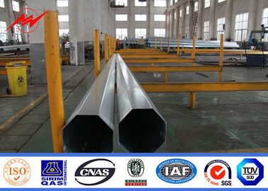 Aço elétrico torre tubular pólo cónico galvanizado transmissão de energia 550kv