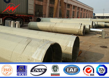 Q345 Q460 Pólo de aço galvanizado com 160 km/h Velocidade máxima do vento