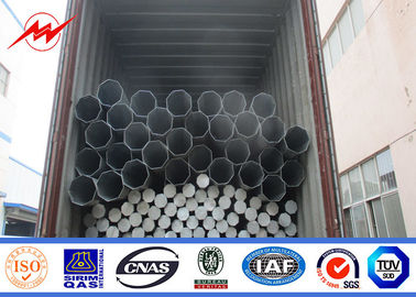 Pó de linha de energia de aço galvanizado cônico AWS D1.1 para pressão do vento de 220 km/h