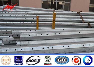 linha elétrica Polo de aço galvanizado 132KV de 16m