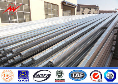 linha elétrica Polo de aço galvanizado 132KV de 16m