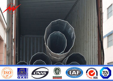 Pólo eléctrico de potência de aço galvanizado 11,8m 8KN 10KN 12,5KN 25KN Q345