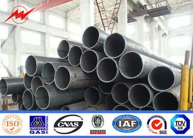 aço bonde Polo do enterro direto de 90FT 2 Segements, Polo galvanizado Monopole