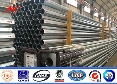 10kv~550kv Polar de energia elétrica 30m/s Com linha de transmissão de galvanização a quente