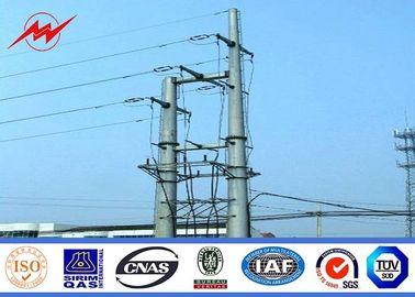 36m Polar de energia elétrica circular conique 550 KV Para linha aérea cor personalizada