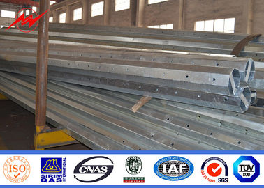 Astm A123 galvanizado conduz 8-20m Polo elétrico tubular de aço