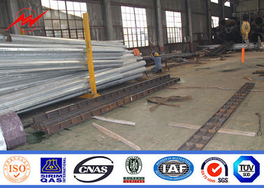 Q235 Q345 Q460 69kv galvanizou Polo de aço, linha de transmissão de energia Polo