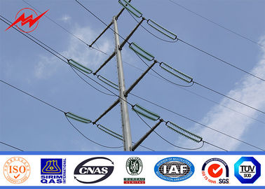 Transmissão de energia galvanizada torre tubular pólo cônico aço elétrico ASTM A123