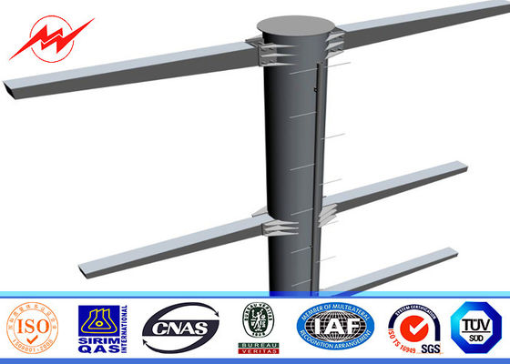 Espessura de aço elétrica de polo de poder 3mm do GV BV do ISO com superfície do betume