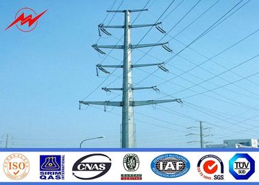 Ferro galvanizado Polo da transmissão de energia 3.5m do metal