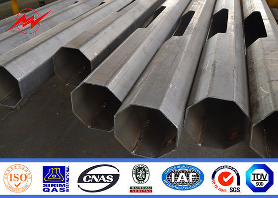 Metal galvanizado famoso polo claro do mergulho quente do projeto, aço branco Polo da luz do revestimento