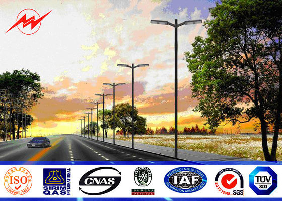 Tipo cônico claro de aço laminado a alta temperatura de polos 6M 7M 8M 10M Taperer de rua