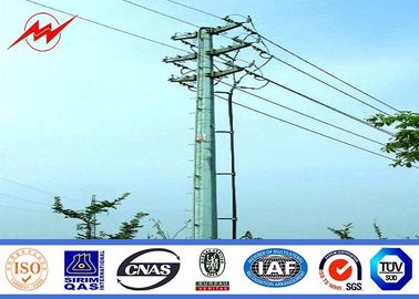 A linha de transmissão aço Polo tubular galvanizou 132kv 16m 14m 12m