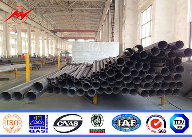 Mergulho quente Polo de aço galvanizado, espessura de Polo 2.75mm da corrente Q345 elétrica de 35ft