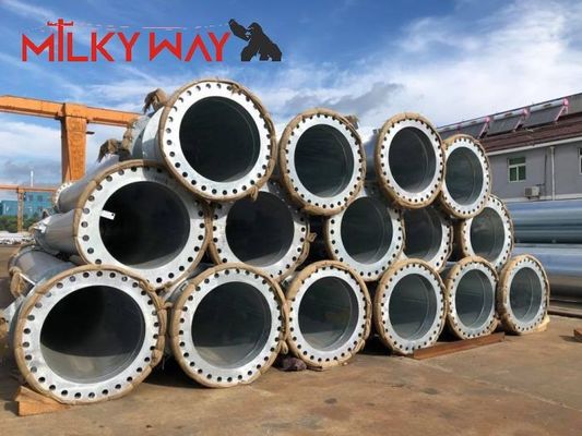 Torre Monopolo de Aço Q345 para Telecomunicações 18m-30m Galvanizada a Quente