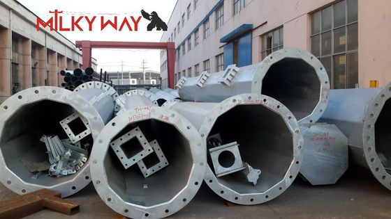 24 m 32 m Altura Pólo de potência elétrica cônico Tipo de placa de base