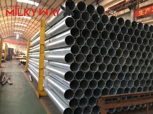 Polos de aço laminados a quente Q460 ASTM573 GR65 GR50 SS400 SS490 a ST52 Para distribuição de eletricidade