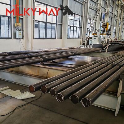 POSTES TUBULARES DE AÇO DE 9 METROS  TENSÃO ESCADA IRAQUIANA POSTES DE AÇO