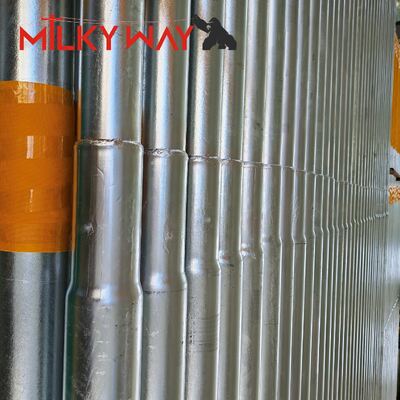 Poste de distribuição de energia octogonal galvanizado por imersão a quente de 11 metros com padrão de soldagem AWS D1.1