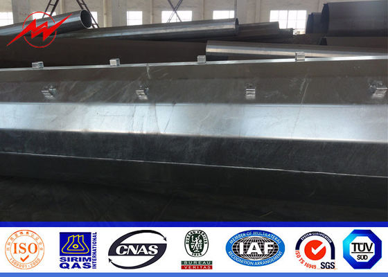 A distribuição galvanizada de Polo da corrente elétrica de 70ft para 132kv 69kv Filipinas projeta-se