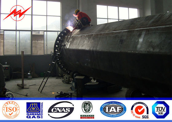 A distribuição galvanizada de Polo da corrente elétrica de 70ft para 132kv 69kv Filipinas projeta-se