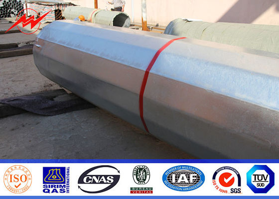 Transmissão dobro ou única de polo de poder do aço do circuito 16M 32M para a linha aérea torre do aço