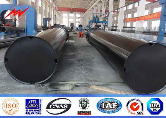 Transmissão dobro ou única de polo de poder do aço do circuito 16M 32M para a linha aérea torre do aço