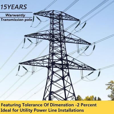 15 ANOS Com garantia Pólo de transmissão com tolerância de dimensão de -2 por cento Ideal para instalações de linhas de energia elétrica