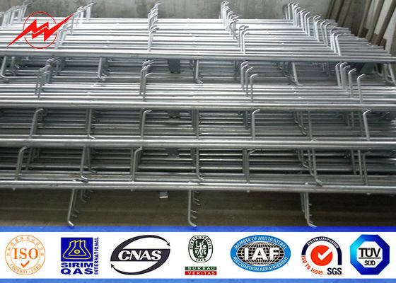 132 torre de Polo da carga do quilovolt 27Meter 1500kg mono para a telecomunicação móvel da transmissão