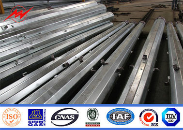 16M Alta Tensão Elétrica Polar de Aço Galvanizado Linha de Transmissão Polares de Utilidade Torre