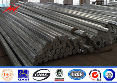 O Cctv octogonal afilado polo de serviço público de aço galvanizou o poder tubular do metal