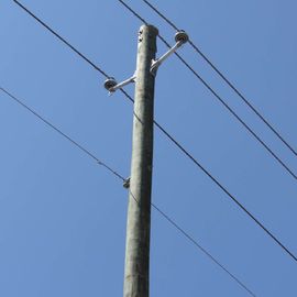 2.75*127*248*10670mm GR, poder de aço polo Monopoles de 345 Mpa HDG com AWS D1.1