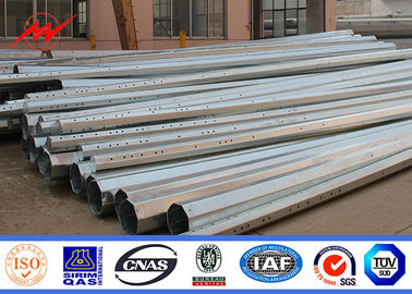 padrão de aço galvanizado de Polo Filipinas NEA do mergulho quente de 25FT 2.5mm Thickenss