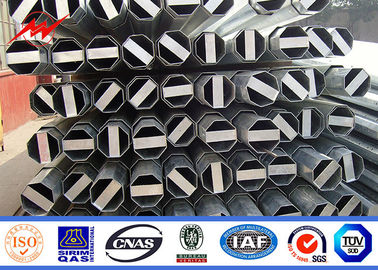 padrão de aço galvanizado de Polo Filipinas NEA do mergulho quente de 25FT 2.5mm Thickenss