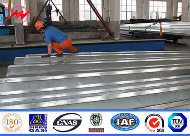 45FT Polo de aço galvanizado 3mm, padrão de Electric Power Polos Filipinas NEA