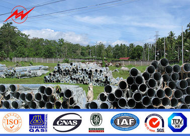 45FT Polo de aço galvanizado 3mm, padrão de Electric Power Polos Filipinas NEA