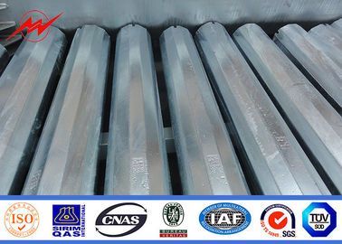 Corrente elétrica octogonal Polo, serviço longo de aço galvanizado de Polo do mergulho quente
