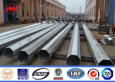 Corrente elétrica octogonal Polo, serviço longo de aço galvanizado de Polo do mergulho quente