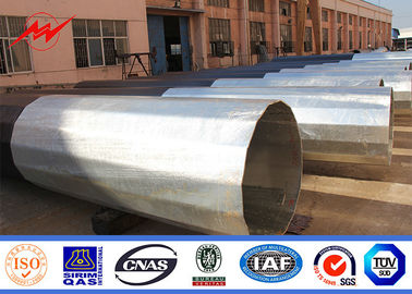 A linha de transmissão de energia Polos galvanizados bondes de aço com projeta PLS