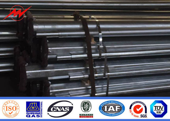 Coluna dos 10m 11m Electric Power Polos da galvanização do mergulho quente para Uruguai