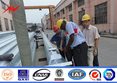 A transmissão e a distribuição de Electric Power galvanizaram a tensão avaliada 10~550KV de aço de Polos
