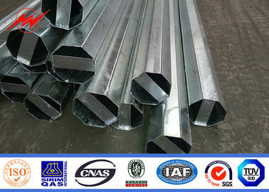 aço galvanizado do mergulho quente de Polo da corrente elétrica de 30ft 35ft 40ft para a distribuição