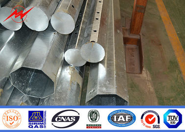 Aço bonde de aço galvanizado polo de serviço público de mergulho quente para a linha de transmissão de energia