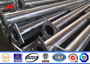 rua octogonal redonda de aço galvanizada 12m polos claros para a iluminação da área