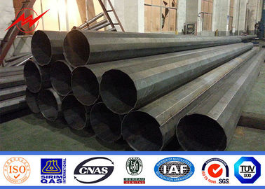 Aço bonde de aço galvanizado polo de serviço público de mergulho quente para a linha de transmissão de energia