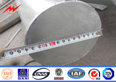 69KV 45FT 2 padrão de aço galvanizado bonde de Segements Polo Filipinas NEA